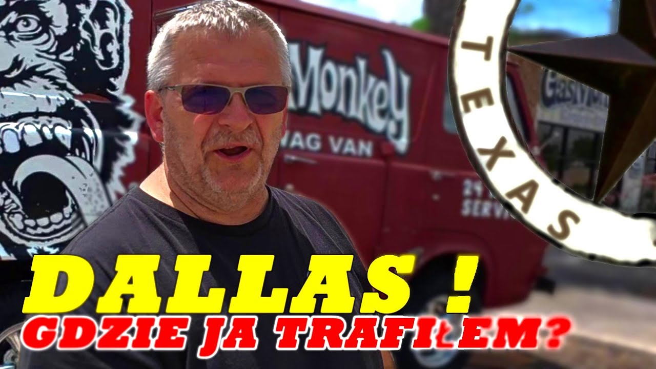 Dallas Gas Monkey z wizytą!!!  Kierowca 'BLASZKI