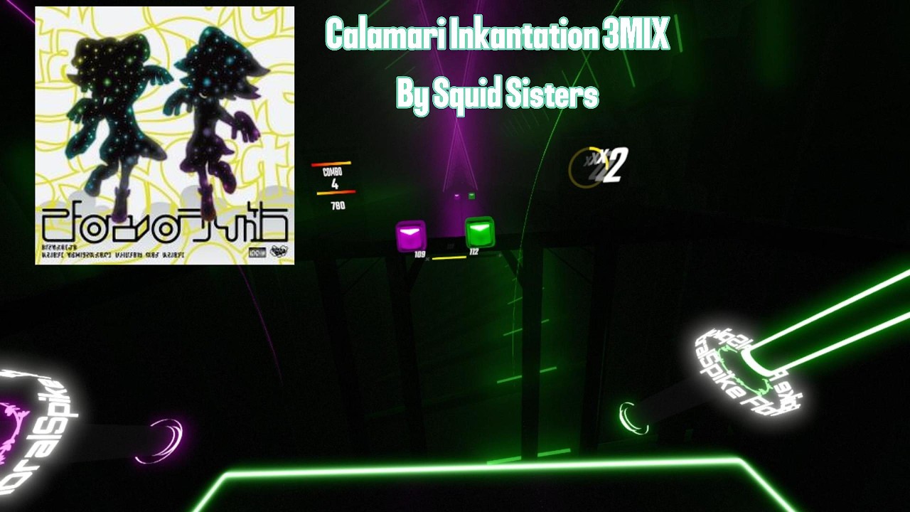 Calamari Inkantation 3MIX - Squid Sisters (Splatoon 3) Beatsaber - Expert +