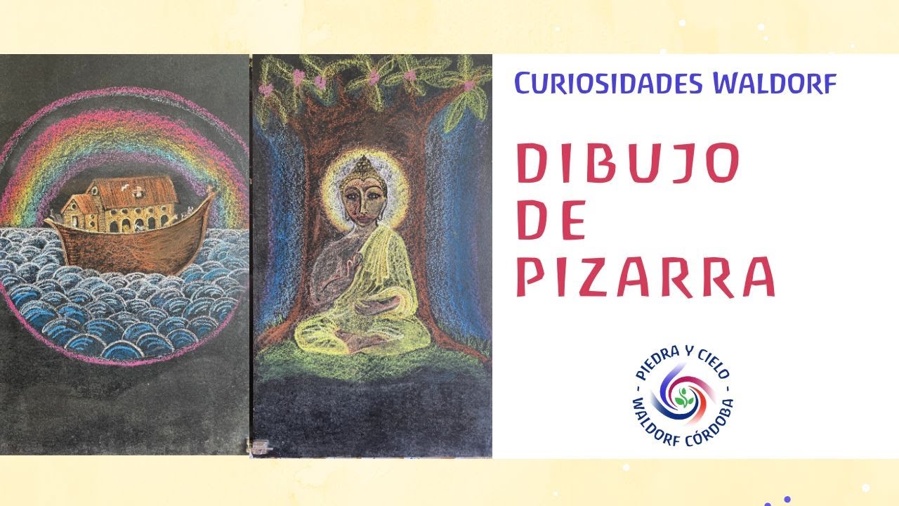 Curiosidades Waldorf  Dibujo de Pizarra