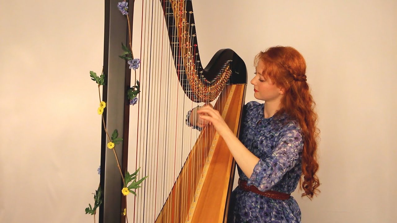 Chanson de Mai, Alphonse Hasselmans - by Inge Louisa on harp