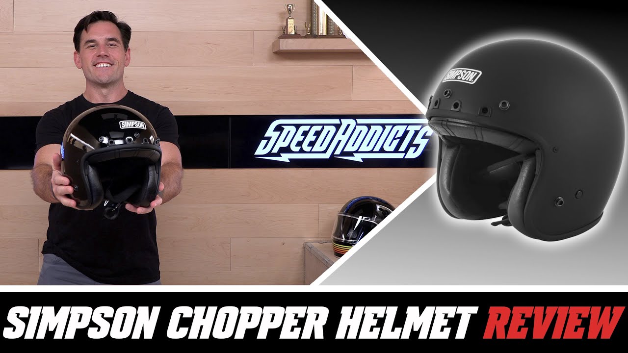 Обзор шлема Simpson Chopper на SpeedAddicts.com