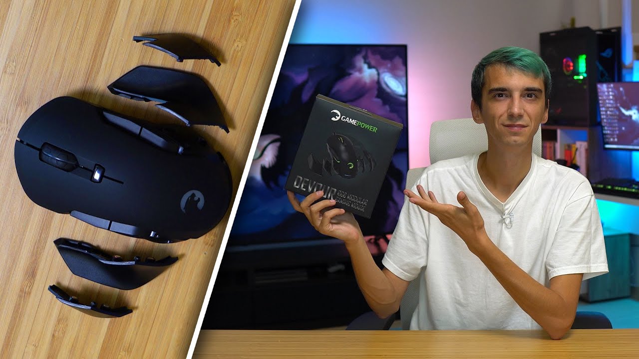 Hem Mod&uuml;ler Hem Kablosuz Oyuncu Faresi! GamePower Devour
