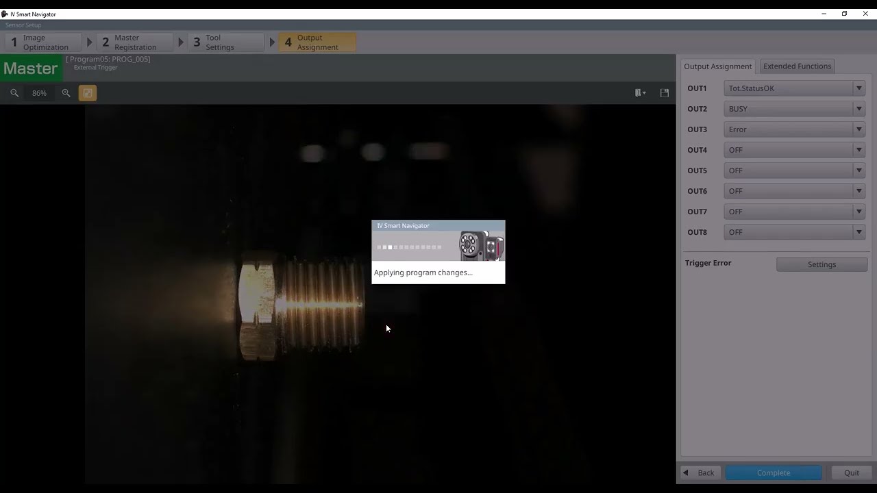 Ethernet/IP Setup | Triggering | KEYENCE IV4 Vision Sensor Support