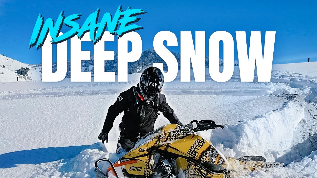 Southern Idaho: Shredding INSANE Deep Snow!