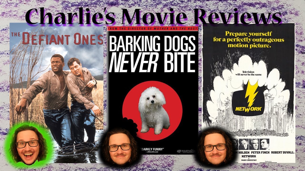 The Defiant Ones, Barking Dogs Never Bite, & Network - Charlie's Movie Review