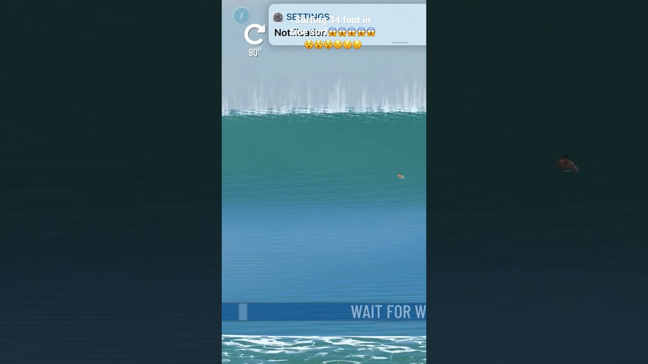 34 foot in true surf 🌊😖😖😖😣😱😱😨😨
