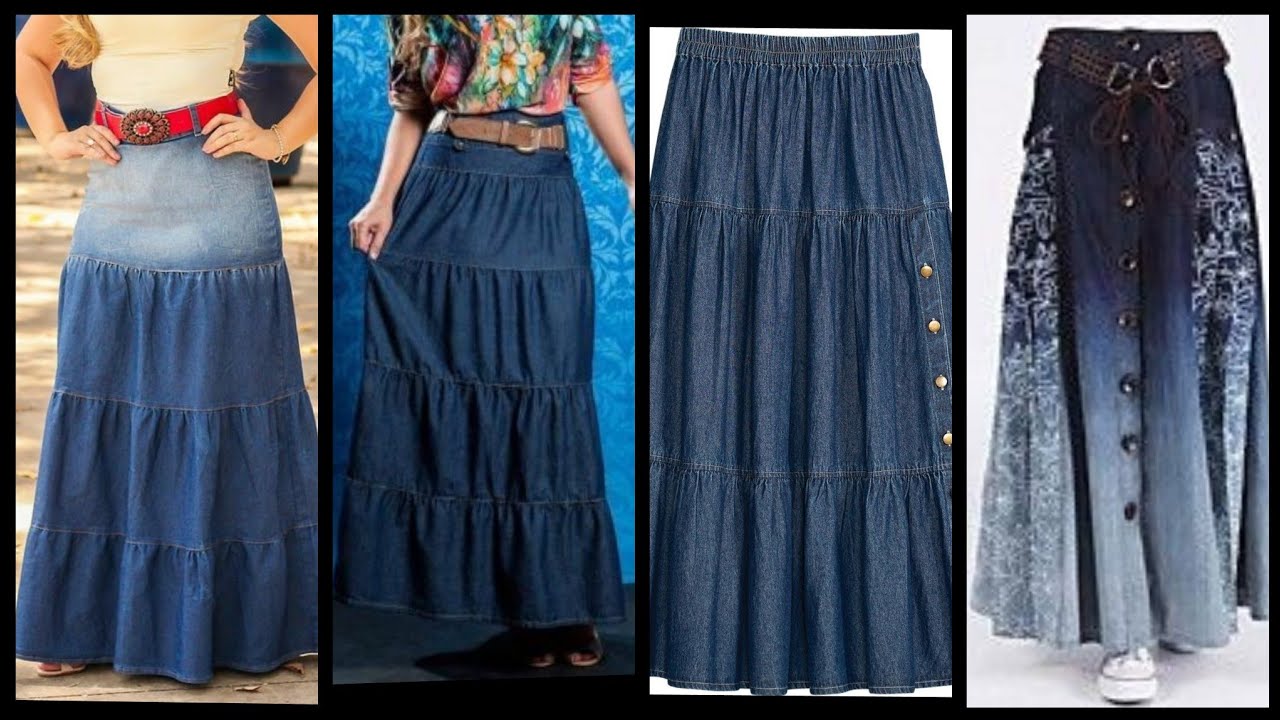 2020 trending and upcoming Denim skirts ideas for girls and women