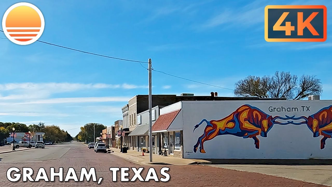 Graham, Texas! Drive with me!