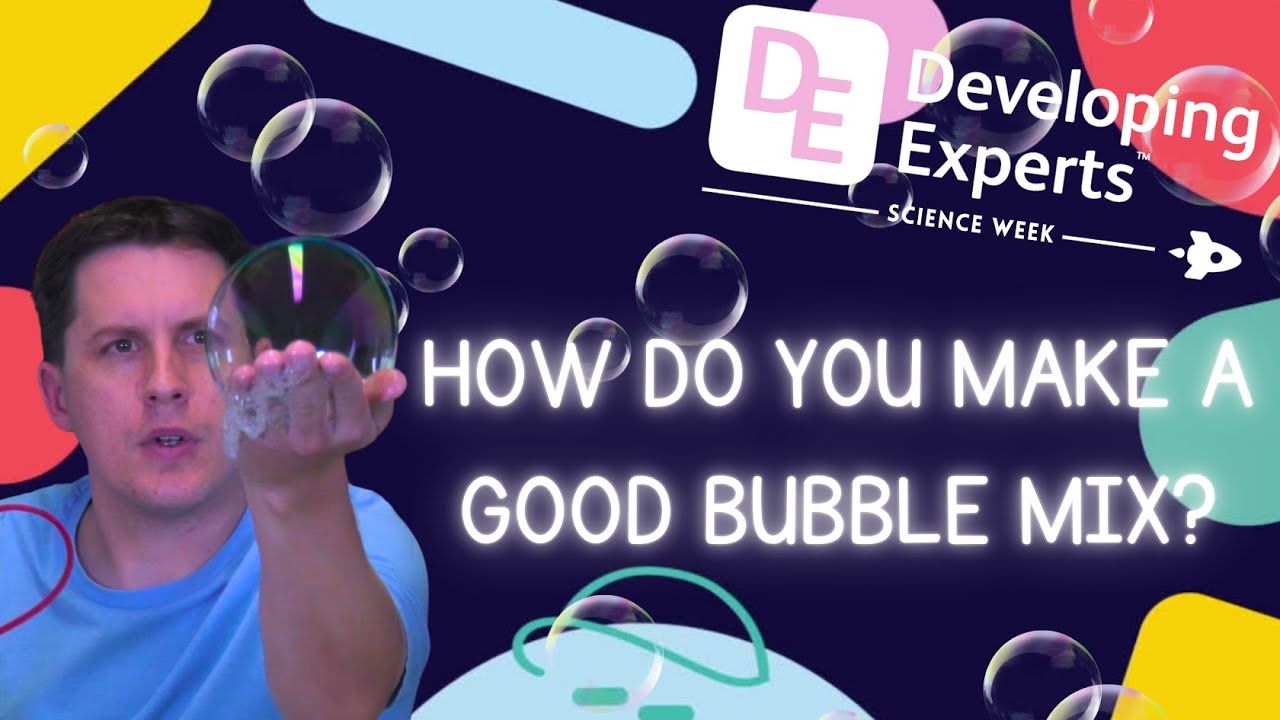 How do you make a good bubble mix?