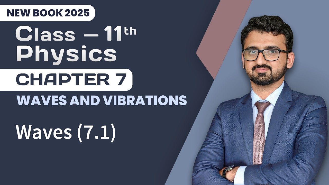 11th Class Physics Chapter 7 | Waves | 11th Class Physics New Book 2025