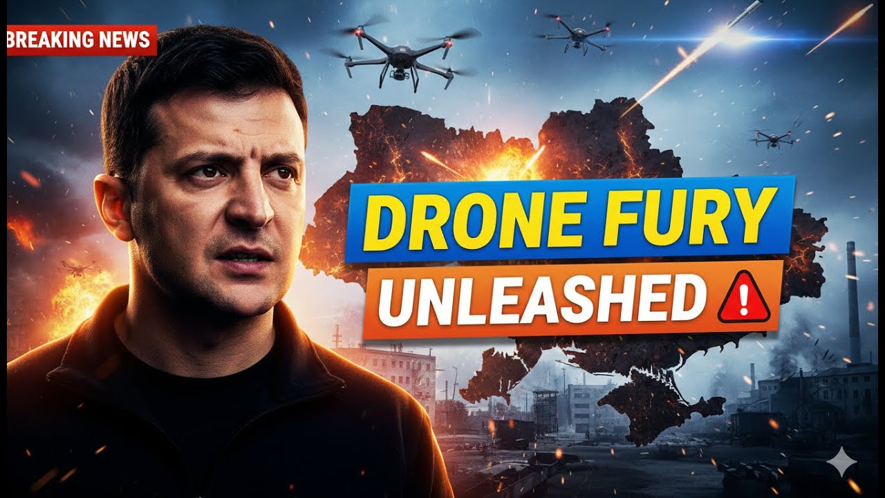 Drone Fury 'Ukraine&rsquo;s Bold Move' &mdash; 44 Shot Down, 2 Targets Hit 🚨