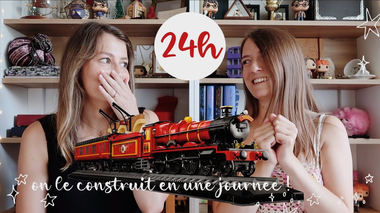 5000 PIÈCES ! ON CONSTRUIT LE NOUVEAU POUDLARD EXPRESS LEGO EN MOINS DE 24H