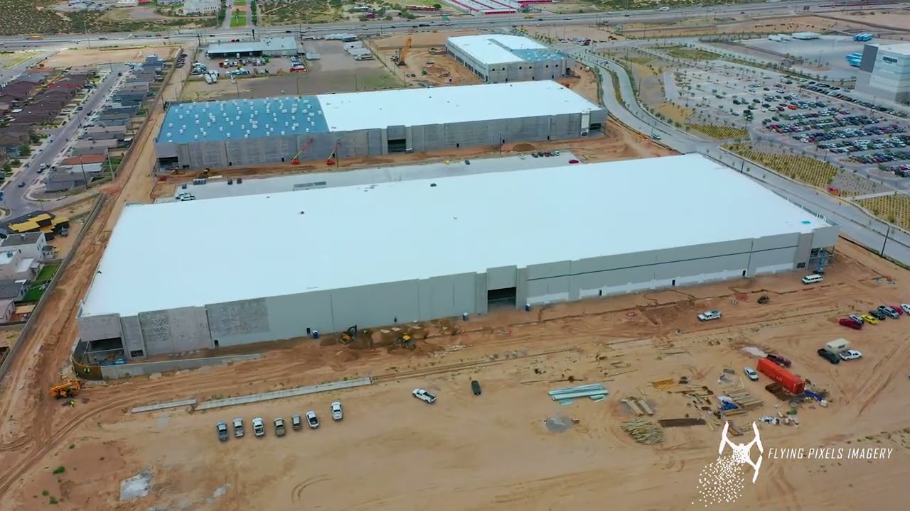 Warehouse Construction Timelapse