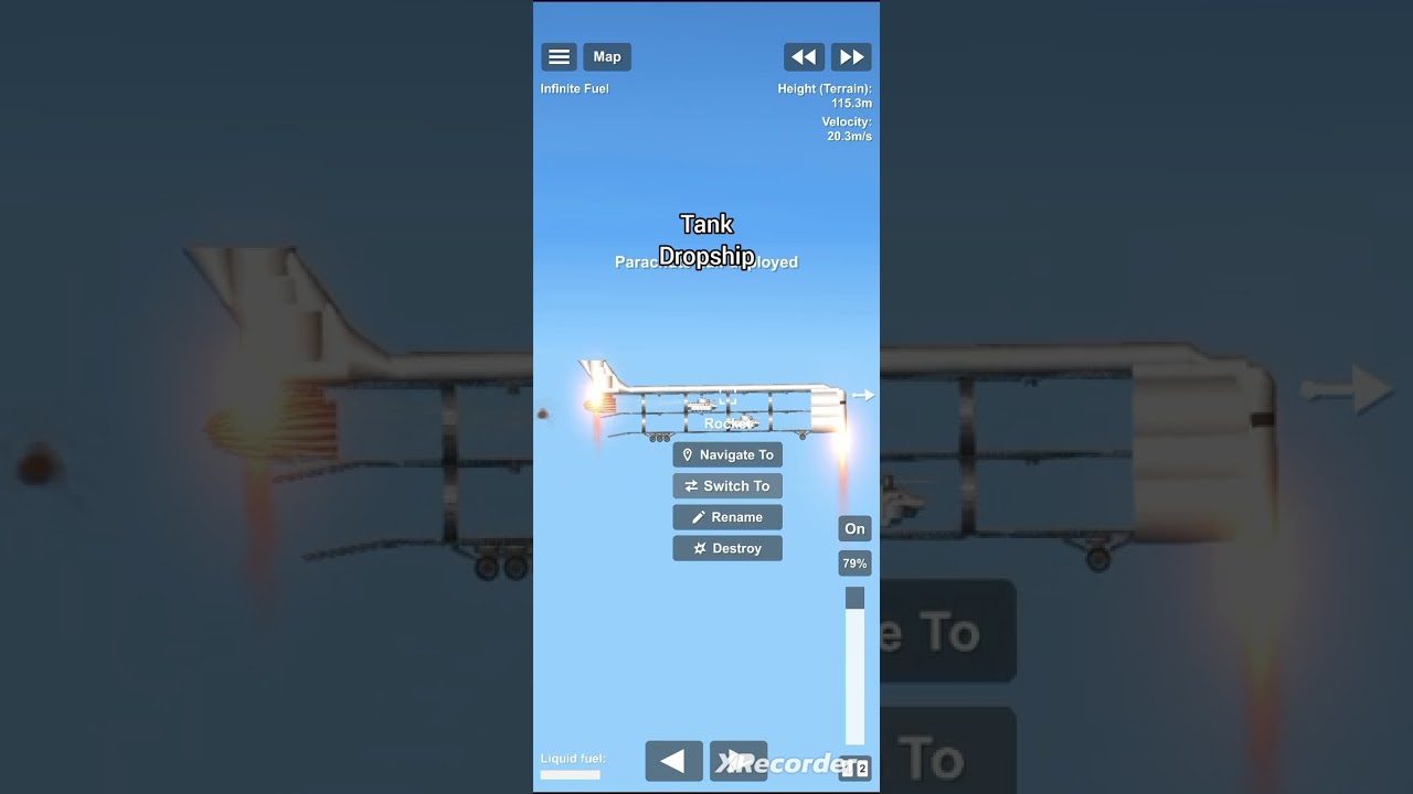 tank dropship (work in progress) #sfs #spaceflightsimulator