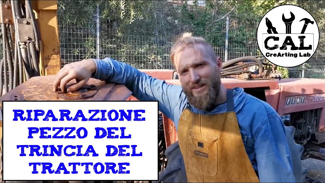 Riparazione pezzo del TRINCIA del trattore