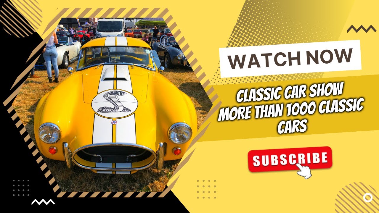 1000 CLASSIC CARS ARRIVING To Cars In The Park In Pretoria 2022 / BIGGEST SHOW IN SOUTH AFRICA ep 5.