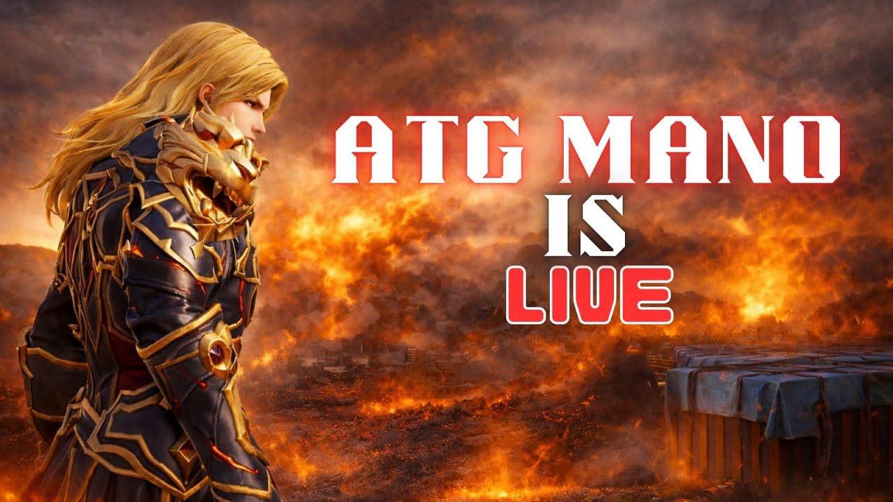 welcome to the ATGmano gaming 🎮Playing | BGMI | ATG MANOISLIVE