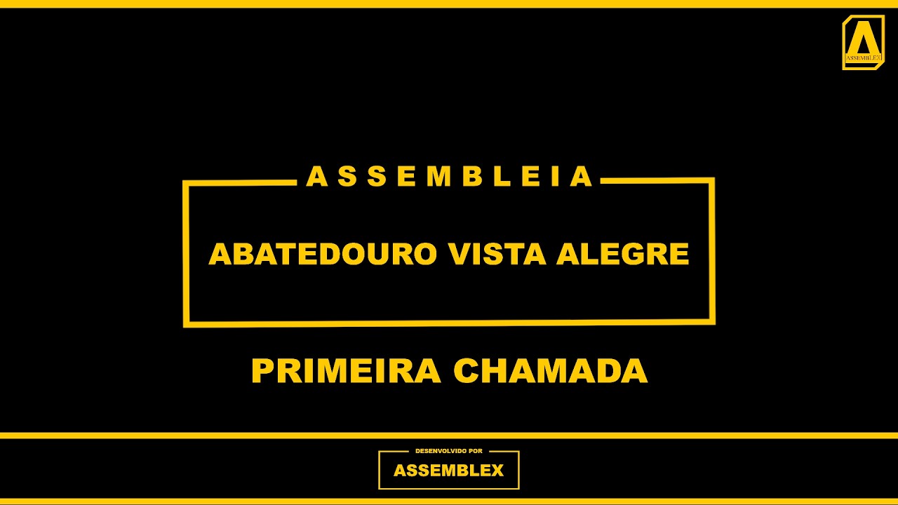 ASSEMBLEX LTDA. || AGC ABATEDOURO VISTA ALEGRE - 1ª Chamada 02/03/2026