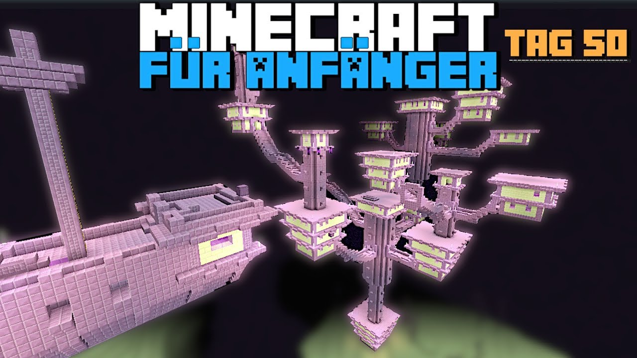 Was ist eine Endcity in Minecraft 1.14 | Minecraft für Anfänger Tag 50