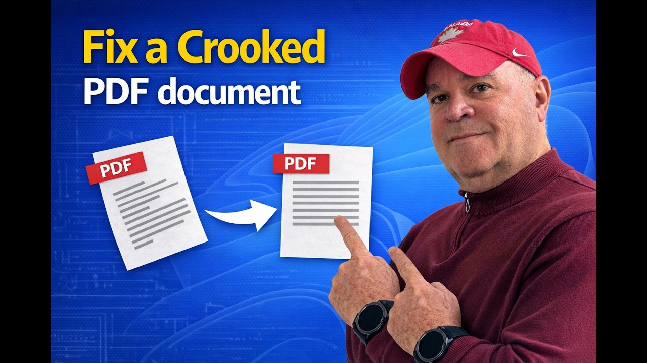 Fix a Crooked PDF document | APTeck