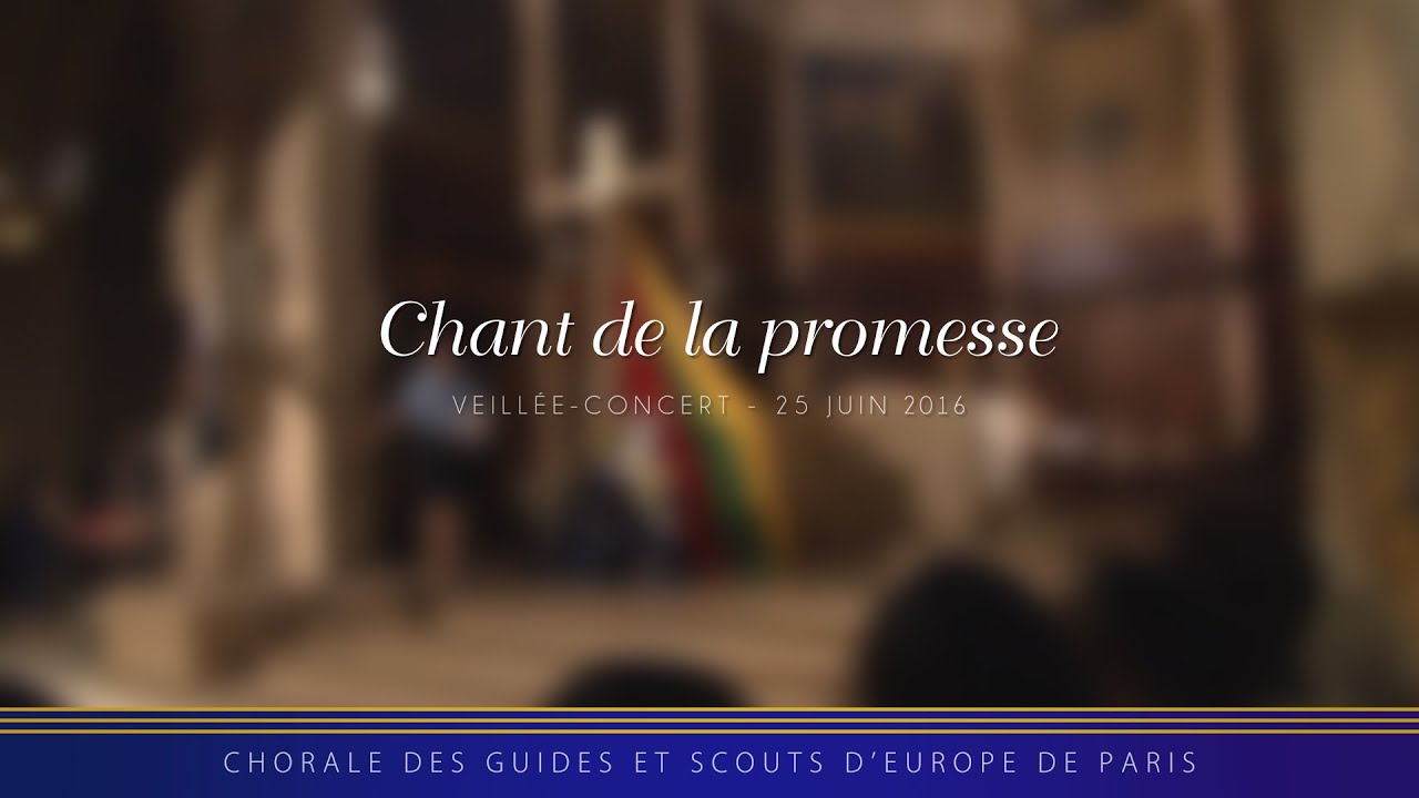 Chant de la promesse – Concert 2016