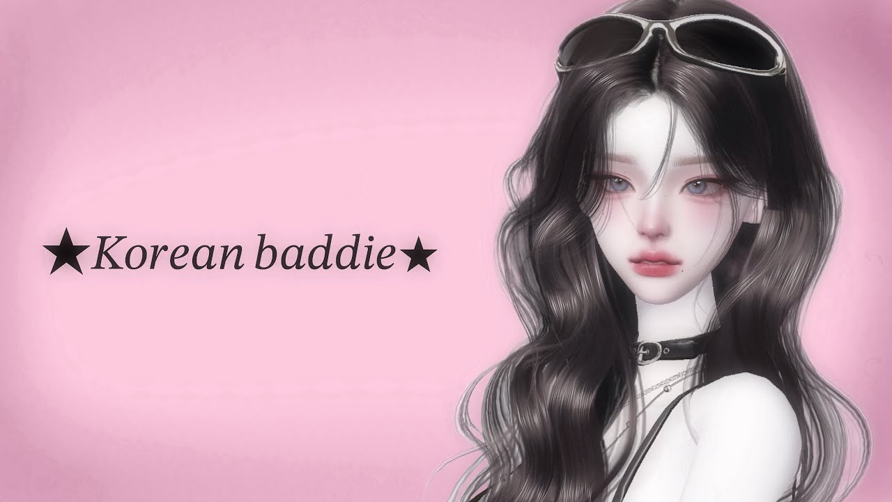 ZEPETO face tutorial girl -Karina aespa-  Korean girl - baddie girl - cute girl ZEPETO 2025
