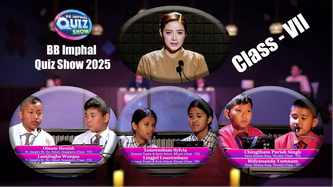 BB Imphal Quiz Show 2025 || Class VII Double || Quiz Master: Preety Maisnam