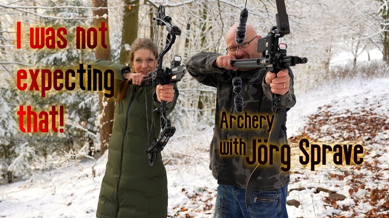 I underestimated that! ⚠️Survival archery  with Jörg Sprave 🏹