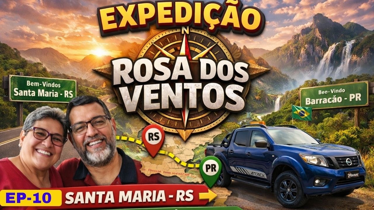 Expedição Rosa dos Ventos   EP10 - Passeando pelo Rio Grande do Sul