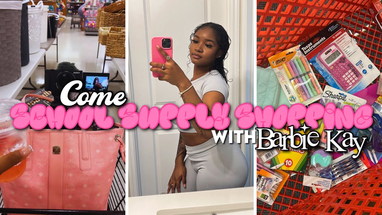 BACK TO SCHOOL SHOPPING + HAUL 2023 | college edition, new MacBook + back to school essentials