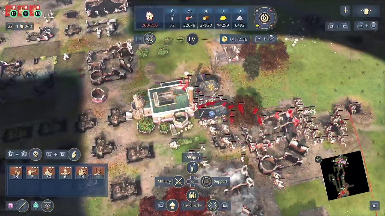 Age of Empires 4 /Golden Horde VS Ottomans A.I. Intermediate