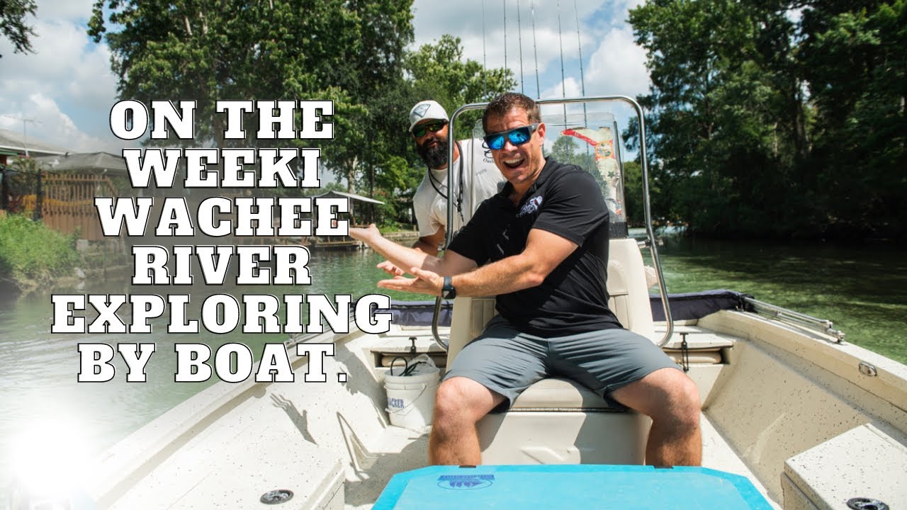 On the Weeki Wachee River, Fishing and maybe seeing a manatee!