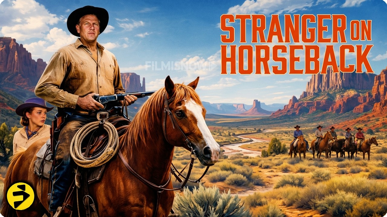 STRANGER ON HORSEBACK | Joel McCrea Rides Into a Town Ruled by Fear | Full Movie