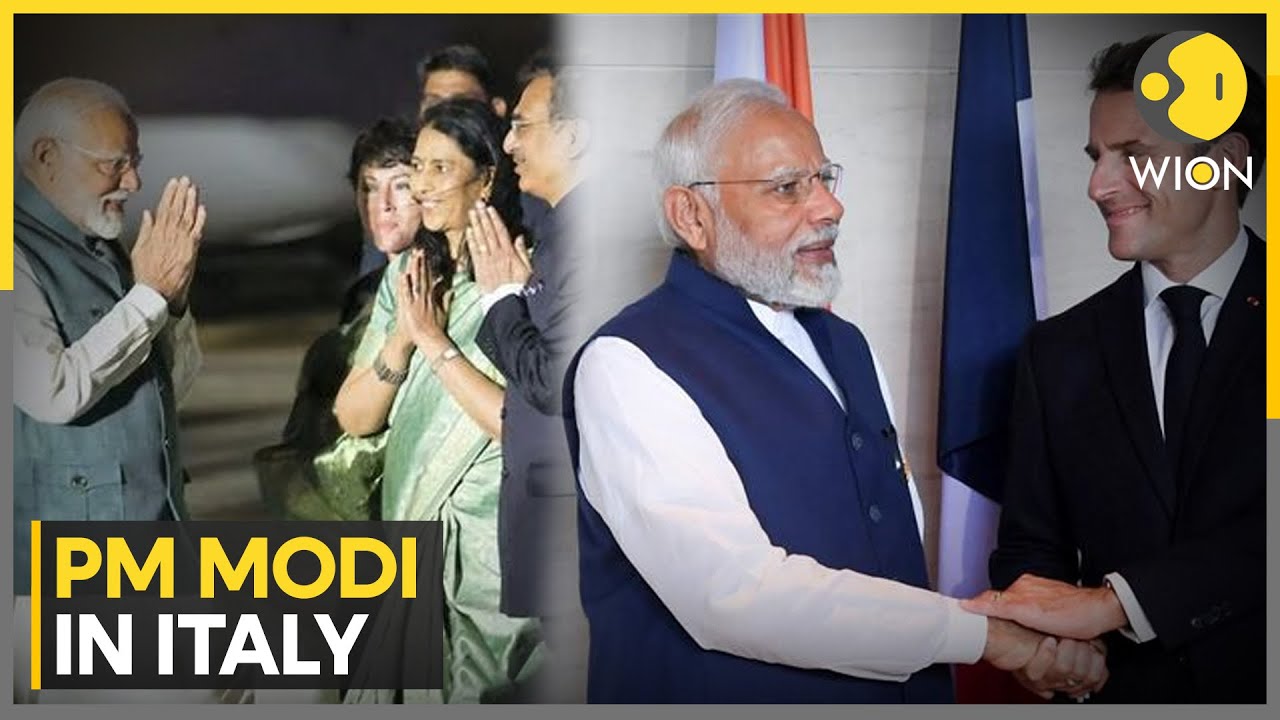 G7 Summit 2024 Italy: French President Macron & PM Modi hold bilateral talks | World News | WION
