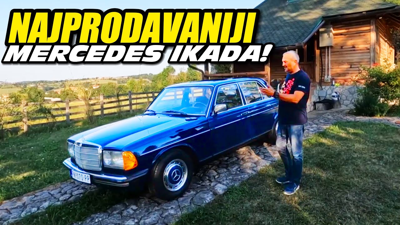 MERCEDES 240d (W123) *MILION KILOMETARA KO OD ŠALE