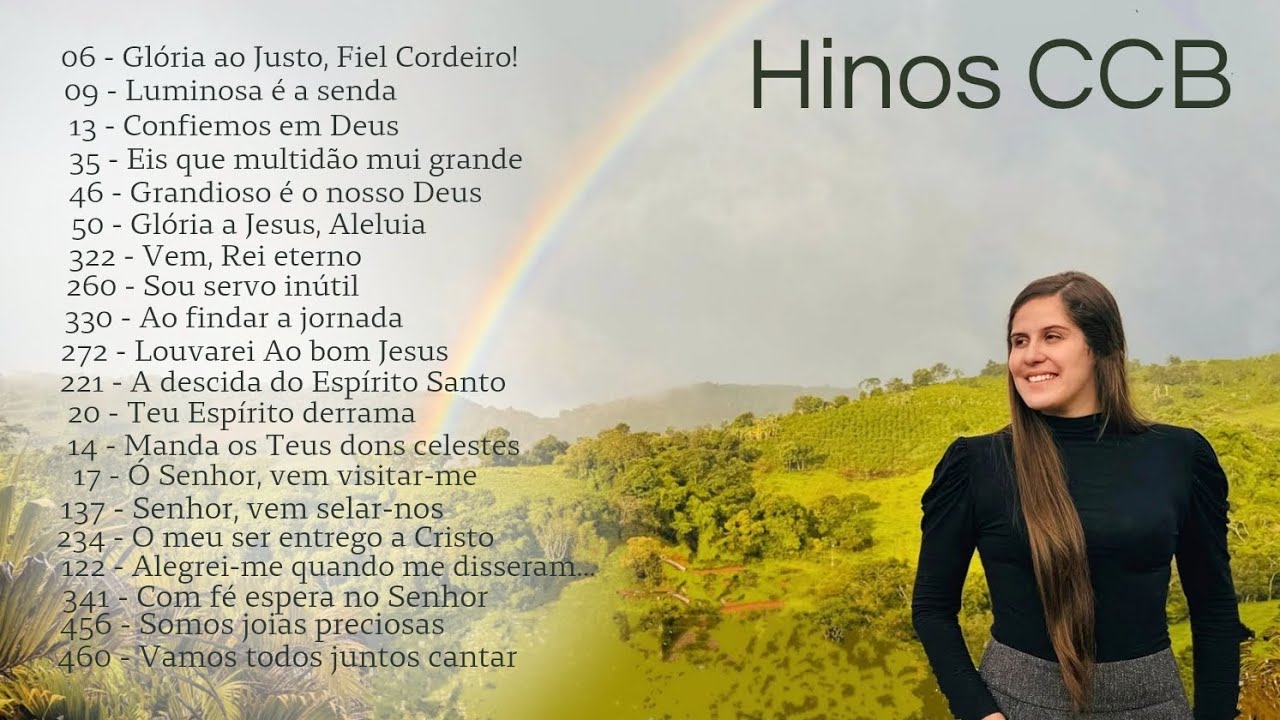 1 hora de HINOS CCB no PIANO | na comunhão - para relaxar