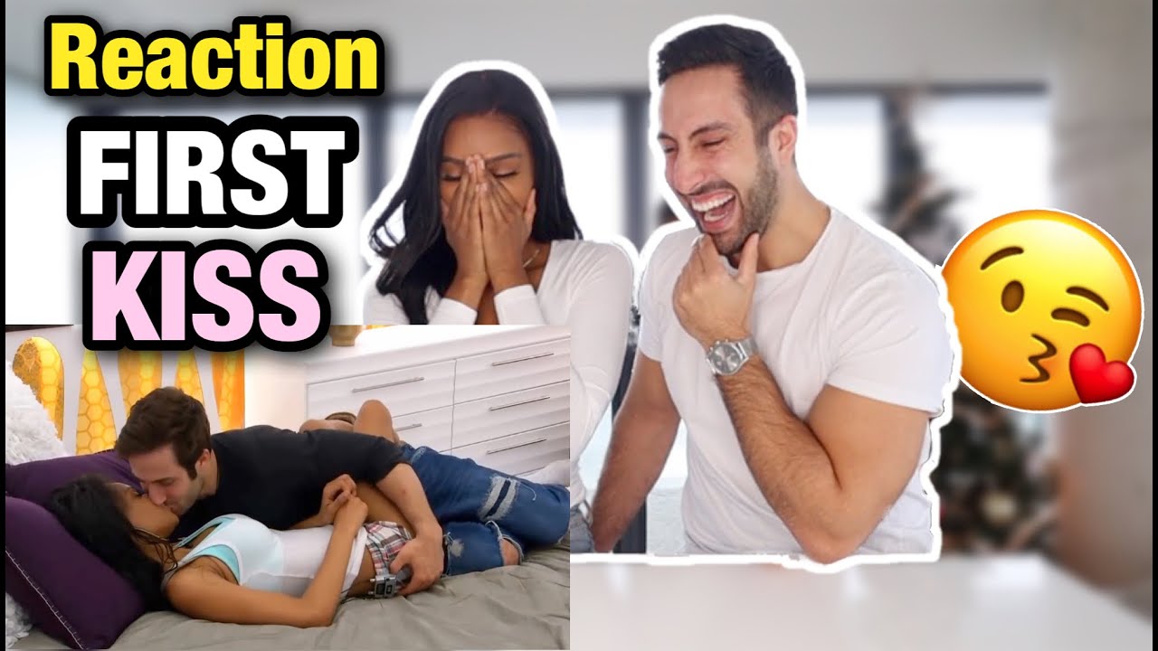 Reacting To Our FIRST KISS