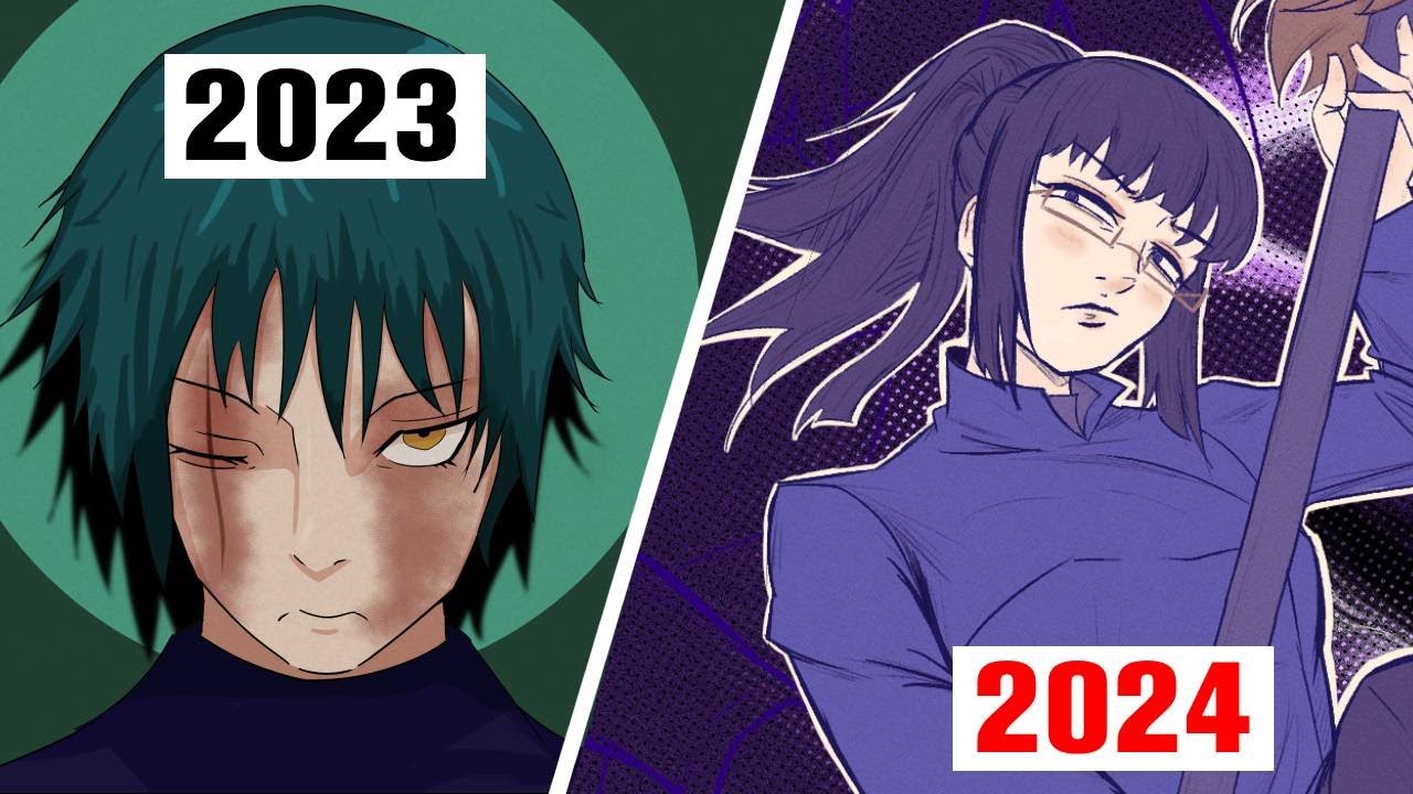 my 2024 art progress..