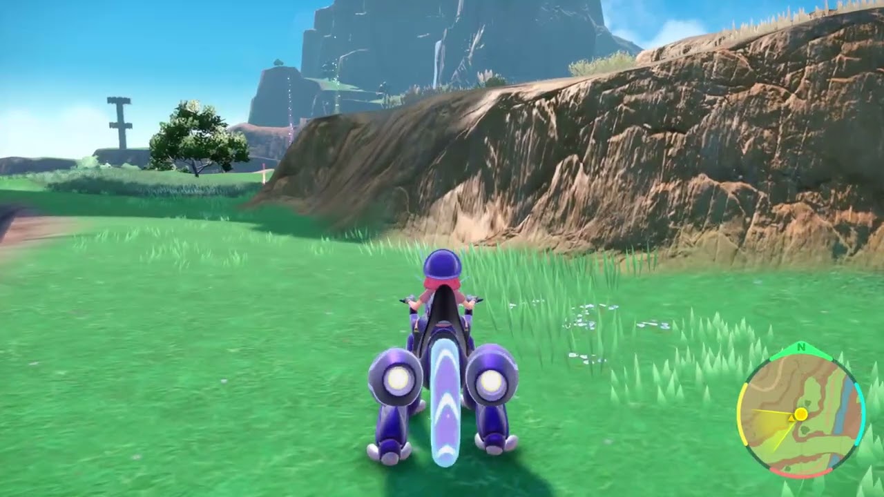Pokemon Violet... TERRAIN SHOULDN'T DEFORM LIKE THAT