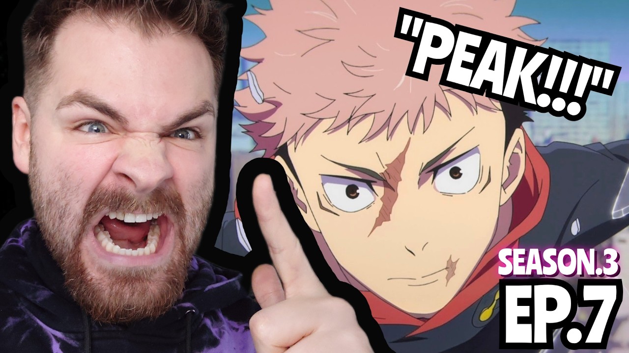 PURE F**KING PEAK ANIMATION!!!! | JUJUTSU KAISEN SEASON 3 - EPISODE 7 | FIRST TIME REACTION!!