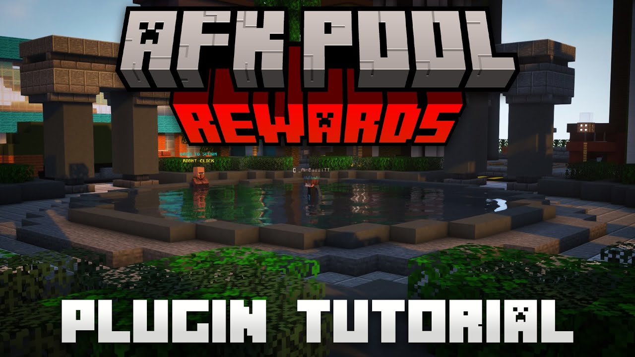 Как добавить AFK POOL на свой сервер Minecraft! Руководство по настройке плагина AFK Pool Rewards