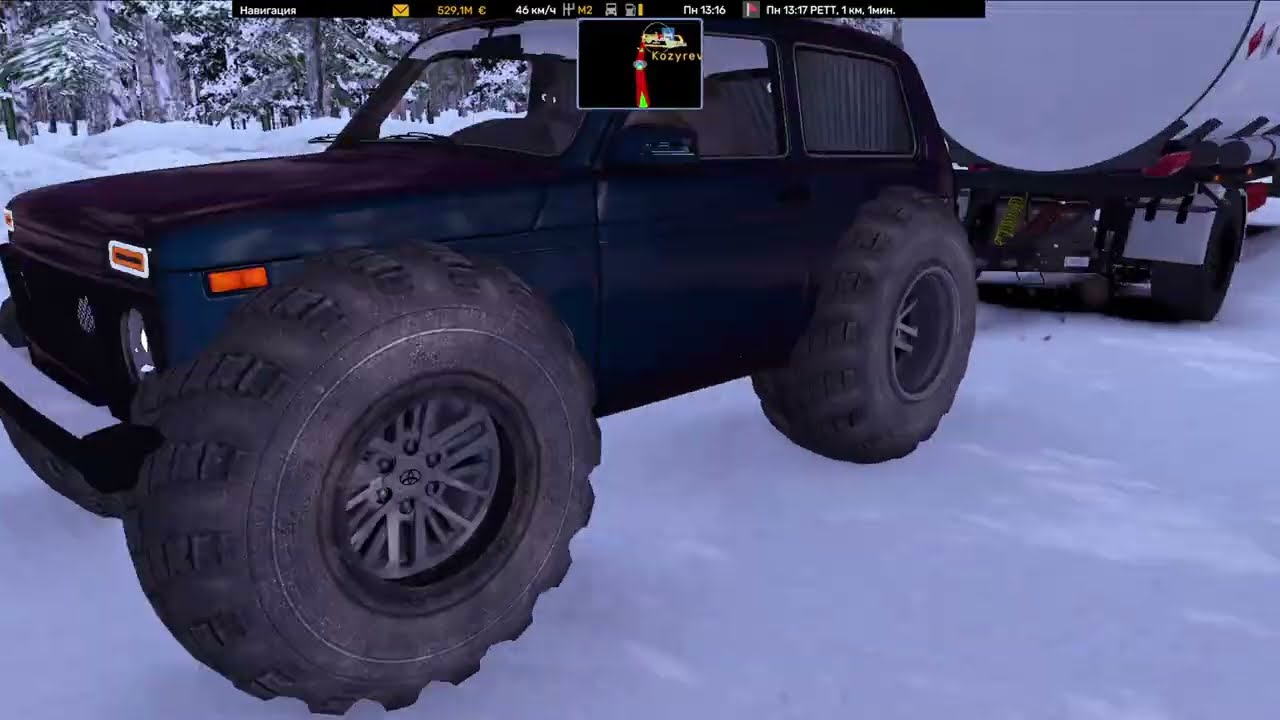 [ETS 2] Off the grid Map_LADA Niva 2121 (Бронто) 4х4_CargoBulling From Kluchi