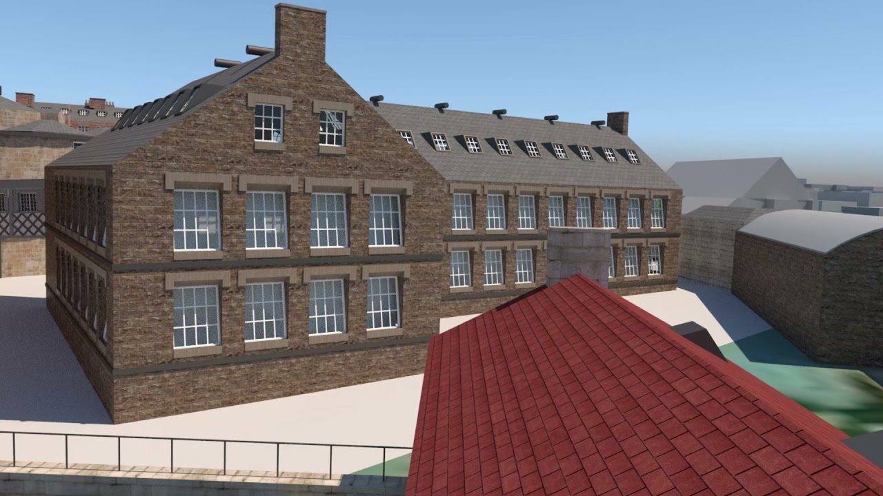 The Belper Mills before 1898 – East to West