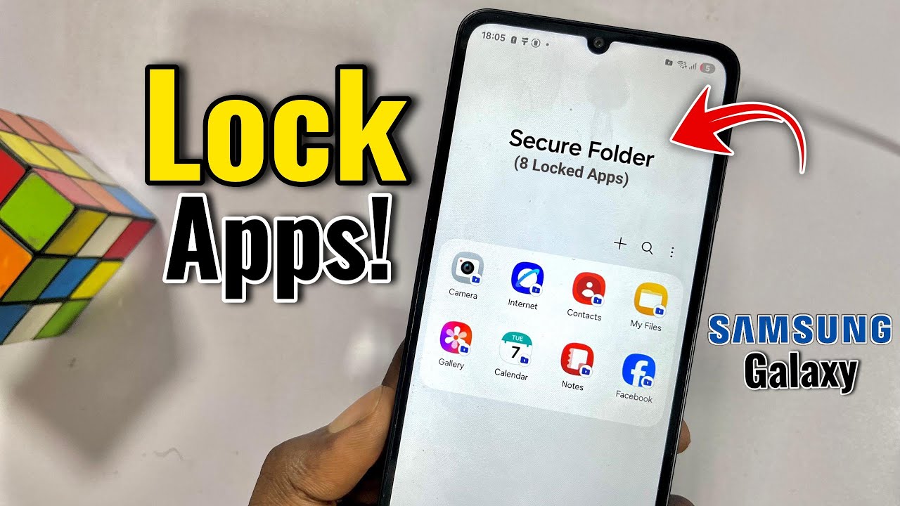 How to Lock Apps on Samsung Phone - Set Password for Apps