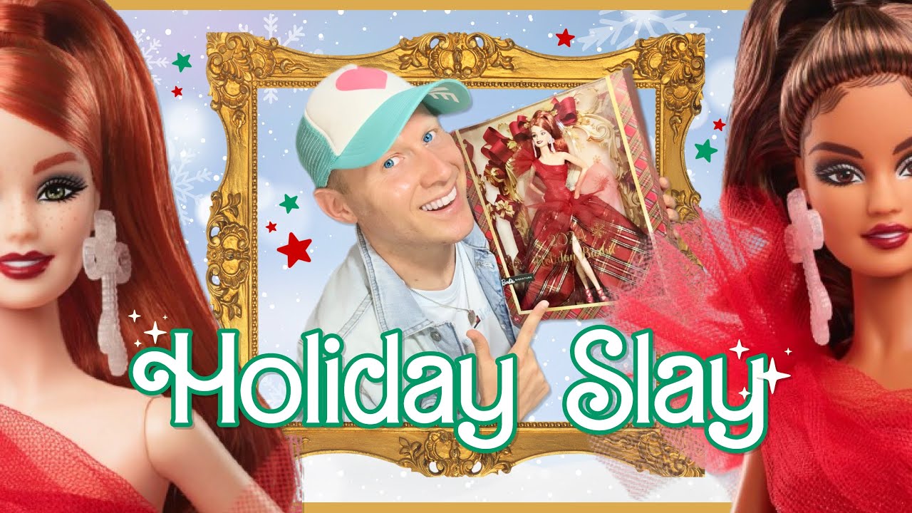 Holiday Slay! 🎄 2024 Holiday Barbie Review & Restyle! (+ Christmas Lookbook  Special)