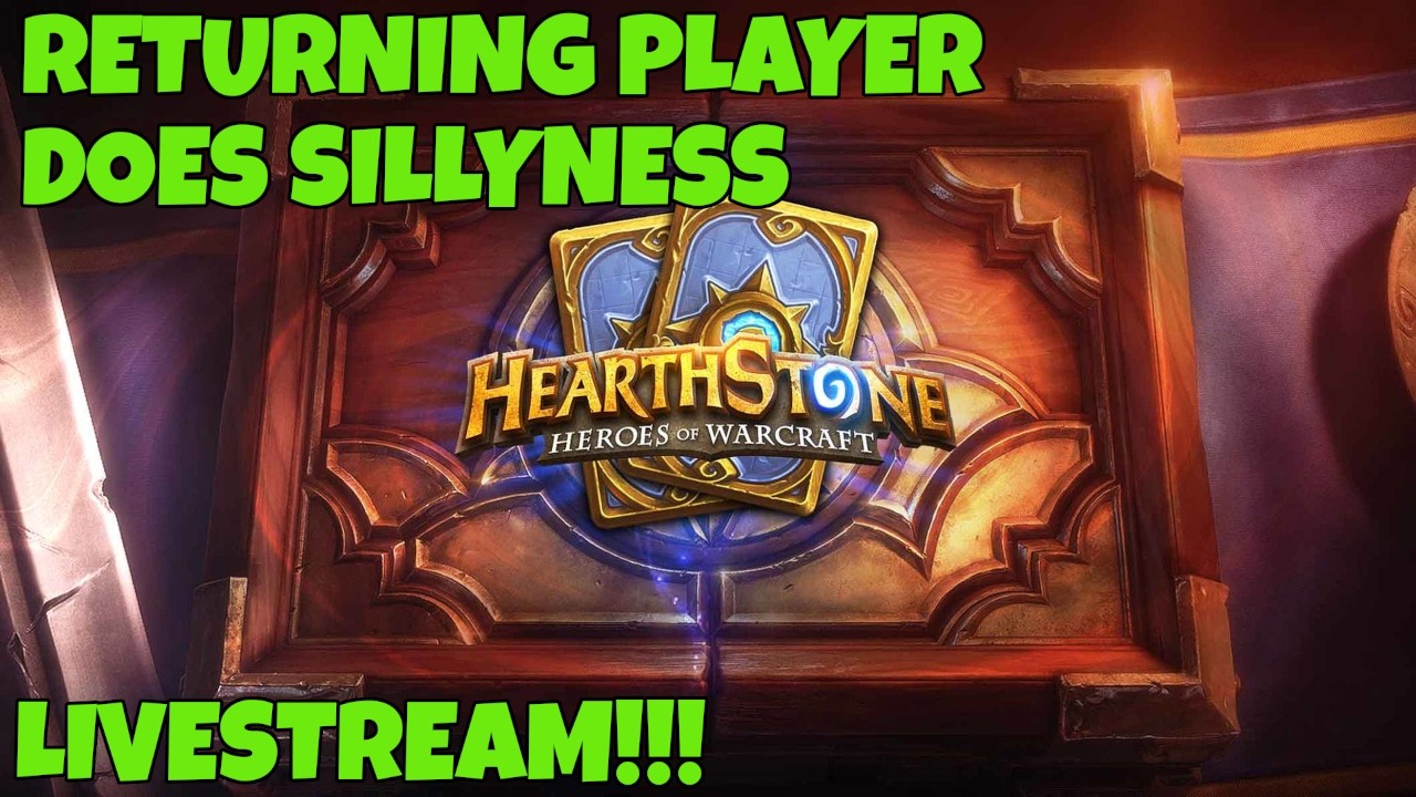 OLD PLAYER RETURNS FOR CARD CHAOS! | LIVESTREAM | HEARTHSTONE #hearthstone