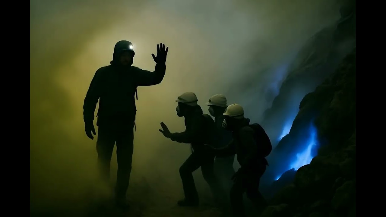 Kawah Ijen's Blue Lava: Nature's Electric Light Show!