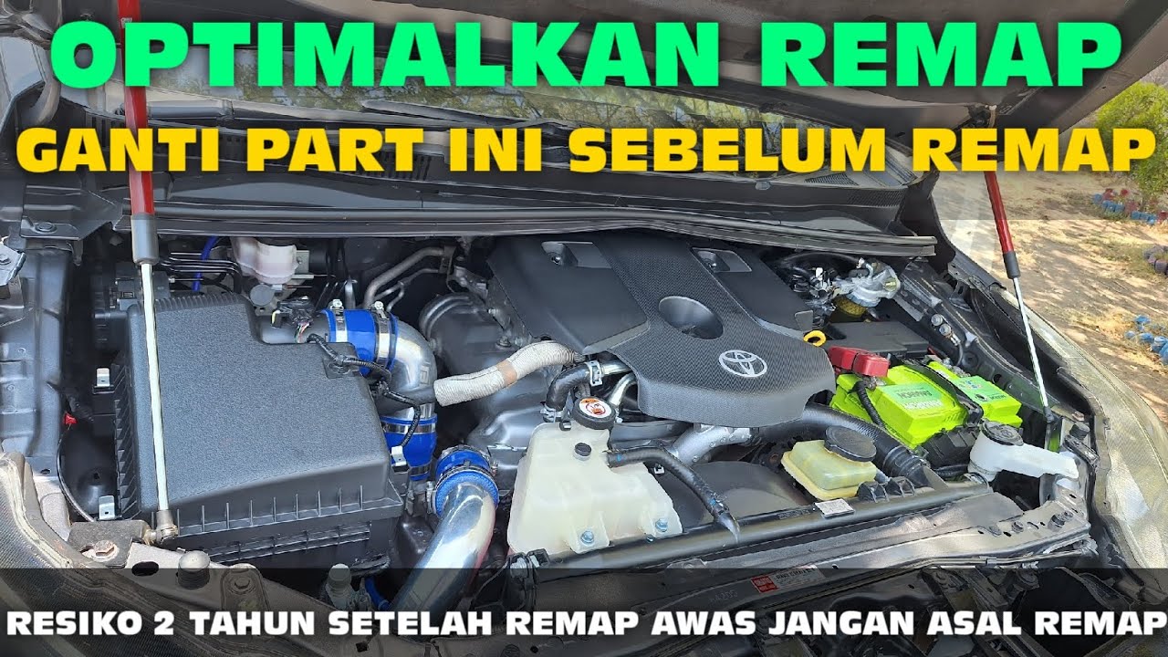 SEBELUM REMAP INNOVA REBORN GANTI PART INI SUPAYA MAKSIMAL HASIL NYA