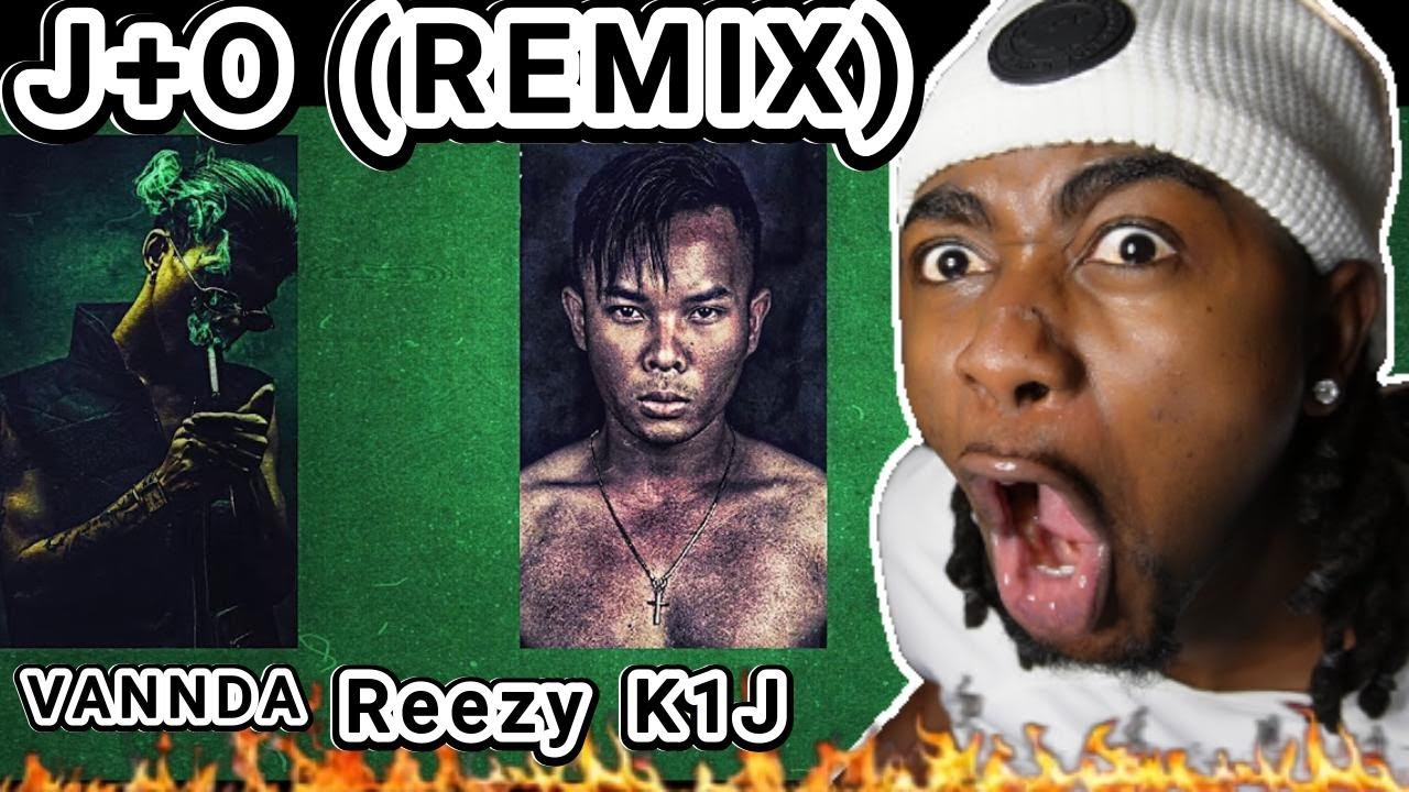 CAMBODIA 🇰🇭 BEST DISS!! VannDa - J+O (Remix) ft. Reezy & Khmer1jivit [Lyrics Video] (REACTION)