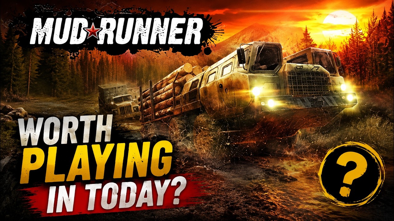 MudRunner &mdash; стоит ли играть в 2024 году?